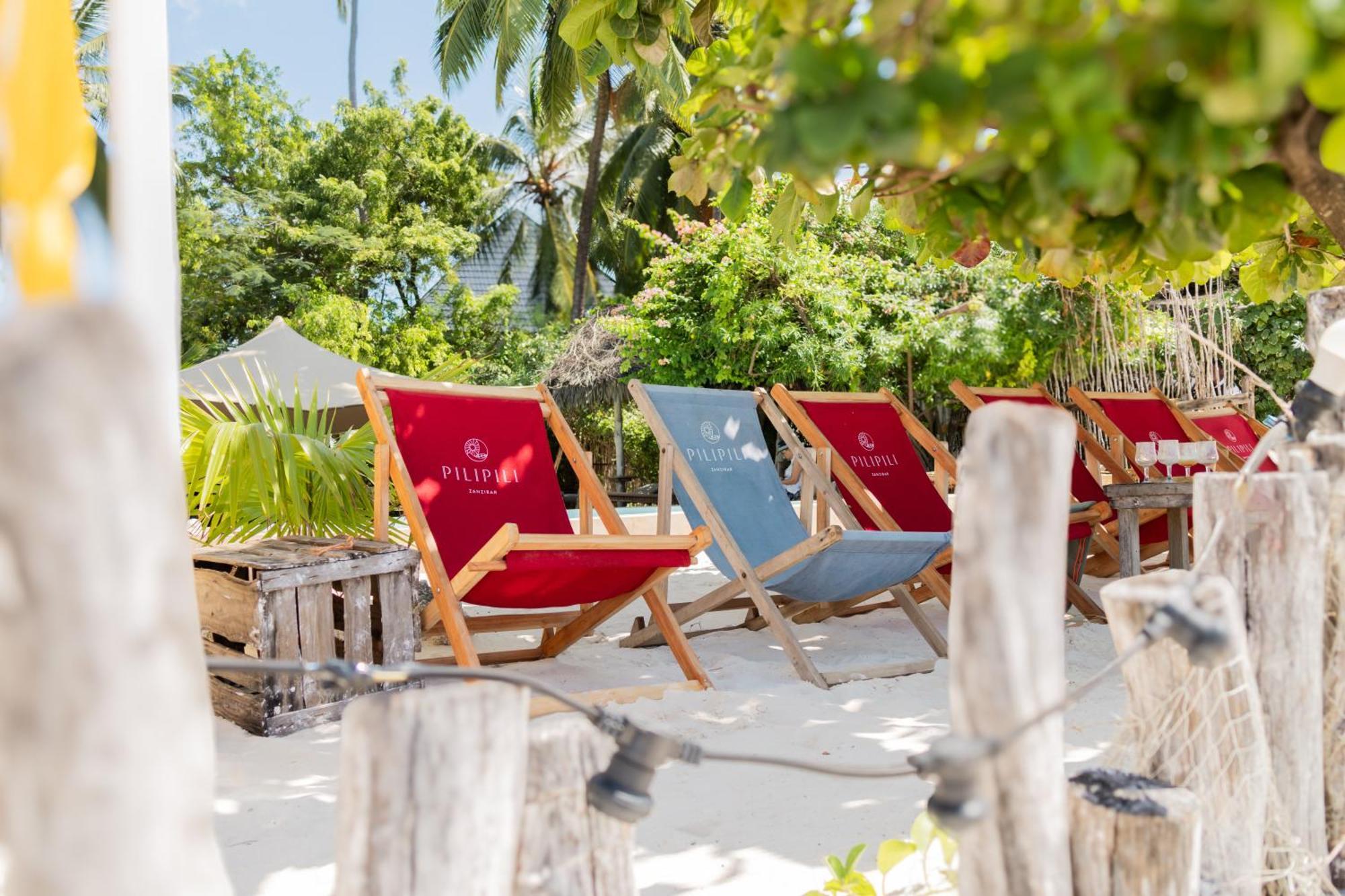 Pili Pili Beach Bungalows 江比阿 外观 照片